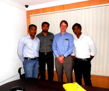 During the visit of Banner Engineering Sales & Technical Manager for Ports to our office