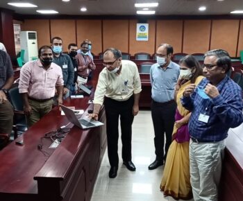 Condition based Maintenance (CbM) System developed by CONSYST launched at BPCL Kochi Refinery by Executive Director, Mr Sanjay Khanna
